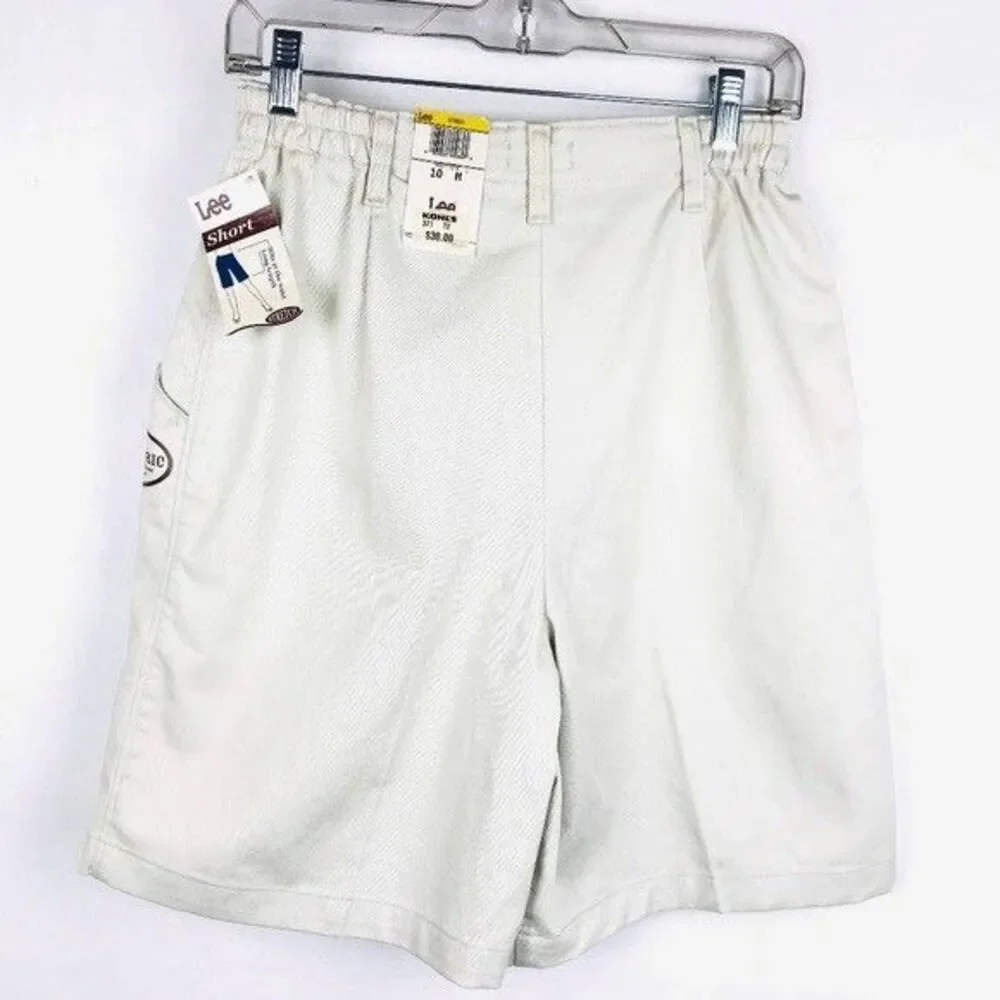 Lee Khaki Shorts Men Tan Size 10M Walking Vintage